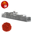 Chrysanthemums Geraniums Tunnel Microwave Drying Sterilizing Machine